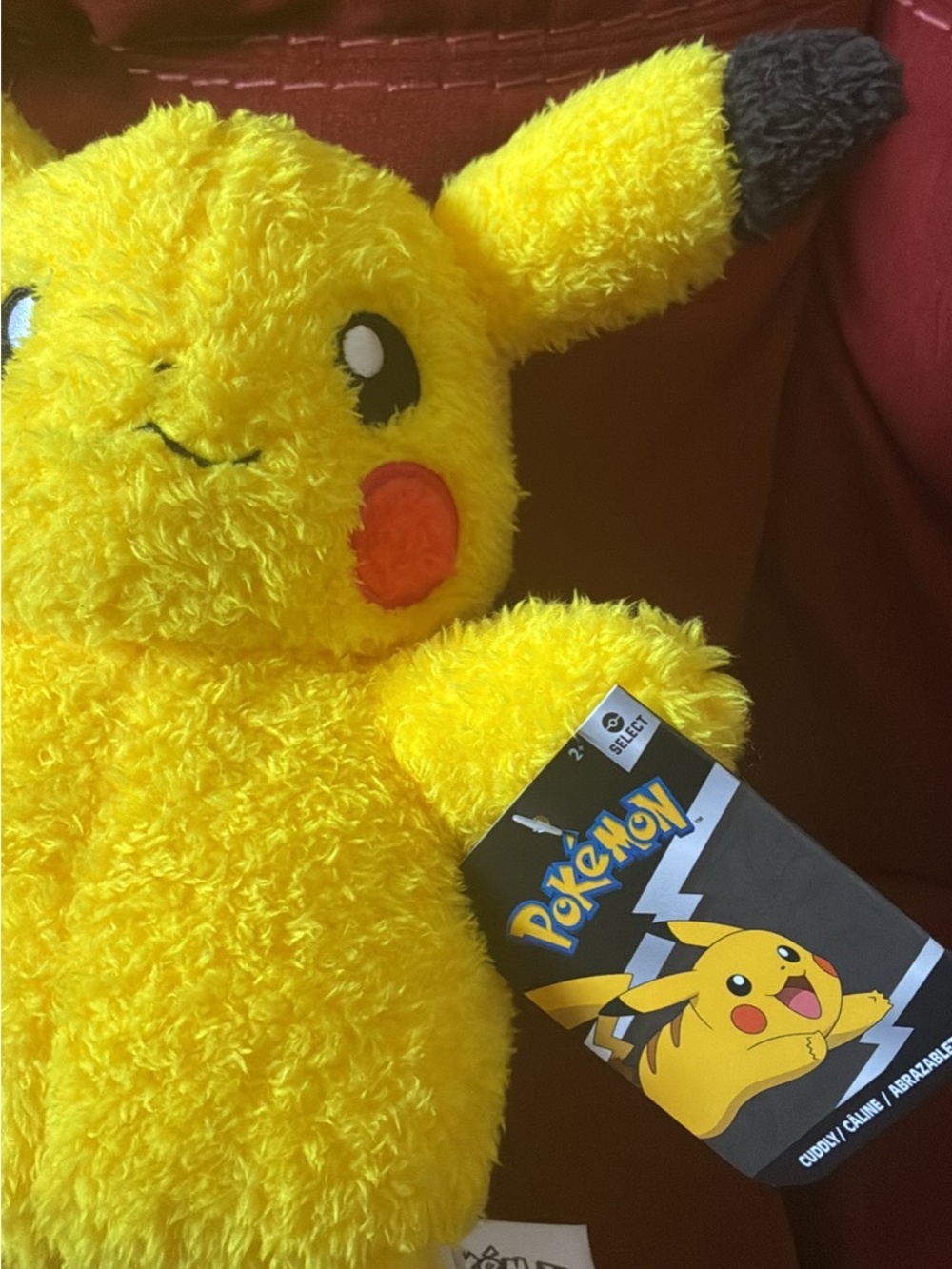 Pikachu Plush - Bright Yellow Cuddly Toy